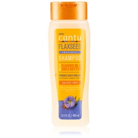 Cantu Flaxseed Sulfate-Free Exfoloating Shampoo with Flaxseed Oil & Shea Butter, 13.5 fl oz