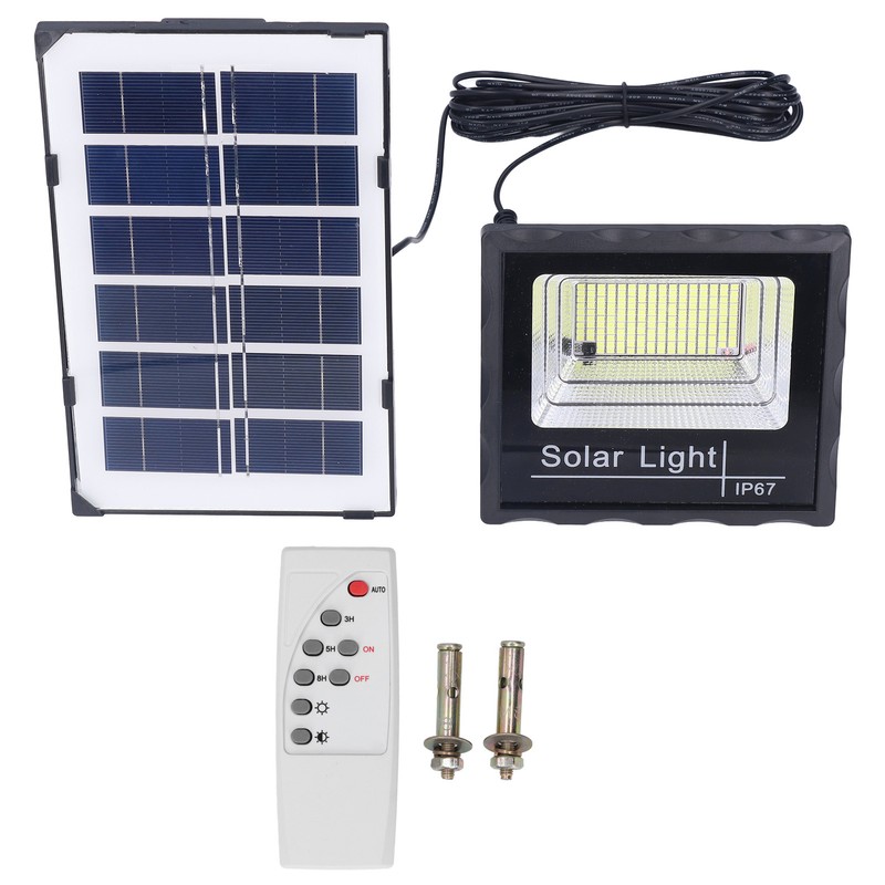 Solar Wall Lamp 100 LEDs High Brightness 50W Waterproof Outdoor