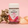 Suplementos Mujer Multivitamínico Vitaminas Sin Gluten Fresa-mango