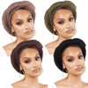 Nonbongoy 4PCS Head Wraps for Black Women Stretch Headwraps Large