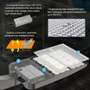 HYPERLITE LED Parking Lot Lights 200W with Dusk to Dawn