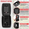Key Safe Outdoor Police Approved, Key Lock Box Wall Mounted