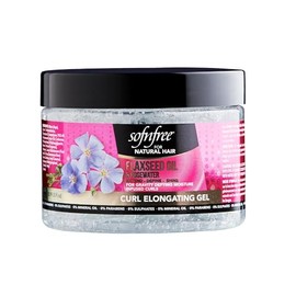 SOF N' FREE Curl Elongating Gel with Flaxseed Oil & Rosewater 325ml