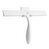 Shower Squeegee for Glass Doors, 11-Inch Silicone Squeegee with Non-Slip