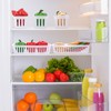 15 Pack Plastic Storage Baskets for Organizing Small Narrow Storage
