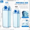 Remerry 3 Pcs 34oz Milk Carton Water Bottle Square Milk