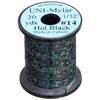 TIEMCO Fly Material Uni Mylar #14 1/32 Holo Black