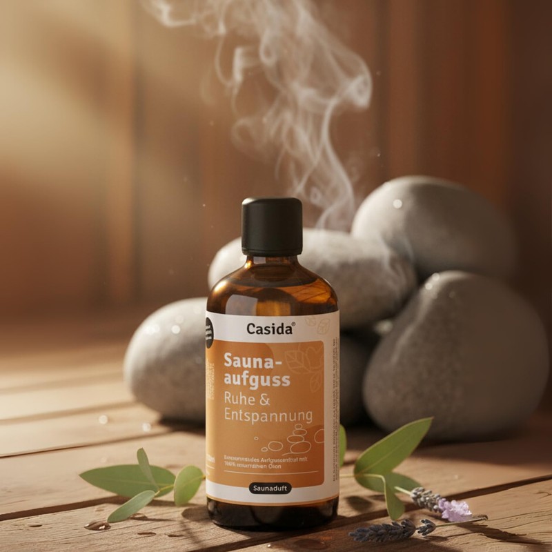 Casida Sauna Infusion Peace & Relaxation Natural Lavender Orange 100