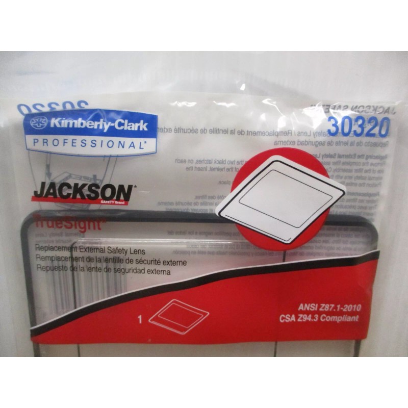 Jackson Safety Kimberly-Clark Jackson Safety 30320 TrueSight External Safety Lens