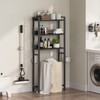 MAHANCRIS Over The Toilet Storage Rack, 3 Tier Bathroom Organizer