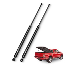 IAQWE 28Inch 400Lb/1779N Gas Struts Spring Lift Support Shocks for Heavy Duty Tonneau Cover Trailer are Truck Cap Murphy Bed RV Bed Door Window Floor Hatch Toolbox Lid, 2pcs (Application: 385-415lb)