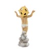 DRW Hand Painted Resin Divine Baby Jesus 20cm