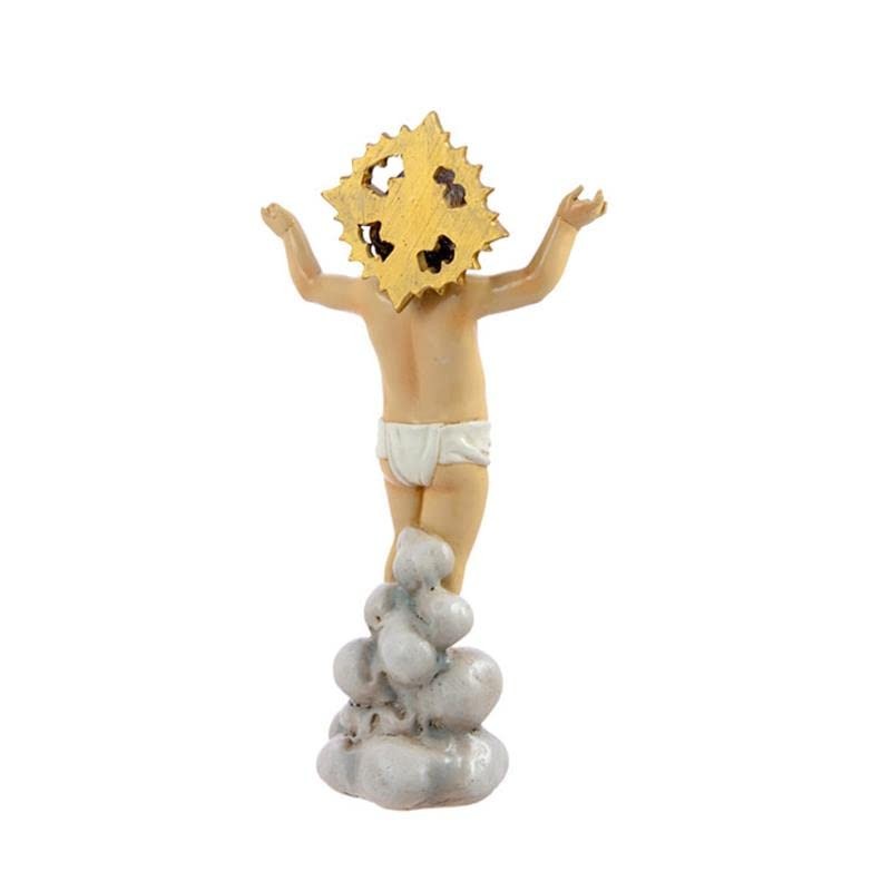 DRW Hand Painted Resin Divine Baby Jesus 20cm