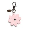Happy HC-03 Flower Charm, Genuine Cow Leather, Rhinestone, Jewel, 9