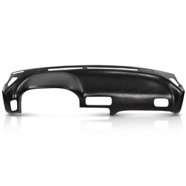 Center Console Dashboard Cover, Compatible with Nissan 240SX 1989-1994, without Heads Up Display, Dash Trim Bezel, Black