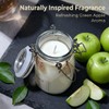 Crisp Green Apple Scented Candle, 13 Oz Natural Soy Wax