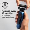 Braun Series 5 53B Electric Shaver Head, Black – Designed