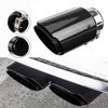 Umisu Carbon Fiber Exhaust Pipe Silencer Stainless Steel Car Rear