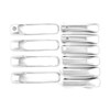 Trim Illusion Snap On Chrome Car Door Handle Cover Compatible