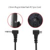 12-Inch/30CM Lightweight Flash PC Sync Cord 2.5mm Plug to Male