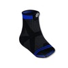 Pro-Tec Athletics 3D Flat Premium Ankle Sleeve, Black/Blue, X-Large