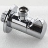 Earl Diamond Modern Solid Brass Angle Stop Valve Shut Off