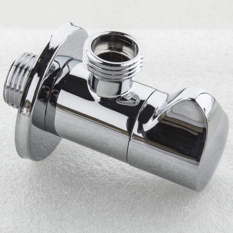 Earl Diamond Modern Solid Brass Angle Stop Valve Shut Off