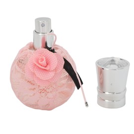 Female Perfume Rose Fragrance Long Lasting Pink Lace Bottle Fine Mist Light Perfume Spray