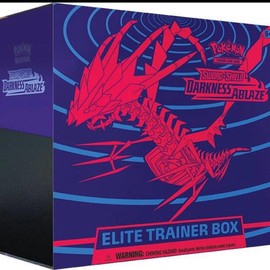Pokemon Etb Elite Trainer Box Collection - Assorted Designs From all Eras:_Darkness Ablaze