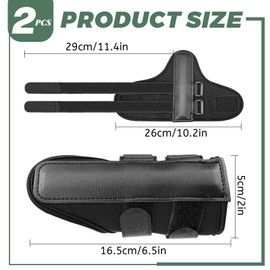 LELE LIFE 2 Pack Golf Wrist Brace, Golf Swing Training Aid, Golf Swing Correction Trainer, Gesture Alignment Practice Equipment for Golf Beginners