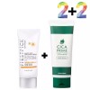 SS [에스에스_62]크림 물리적 자외선차단제 노세범선크림 시카 SS_62 Cream Physical Sunscreen No-Sebum Sun Cream Cica [Magic Mild Sunscreen 2 pieces / Ahava Water Toner 2 pieces]