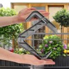 KADAX Flower Box Bracket, No Drilling, Balcony Box Holder Set,
