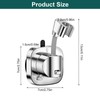 Shower Head Holder, No Drilling, 360° Rotatable Shower Holder with