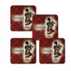 Royal Tara Scottish Coasters Set of 4 for Drinks Kitchen