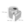 Beavorty Hydraulic Pump Plastic for Barber Chair Salon Chair Parts