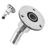 0.9in Hull Exhaust Fittings Heat Insulation Curved Tube Pipe Socket