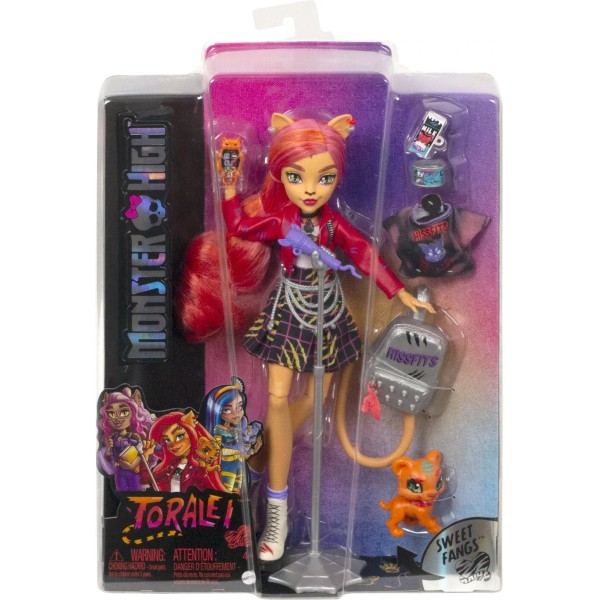 Mattel Monster High TORALEI Doll & Pet SWEET FANGS Play