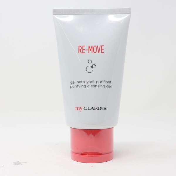 Clarins Re-Move Purifying Cleansing Gel, Multi-color, Original, 4.2 Oz