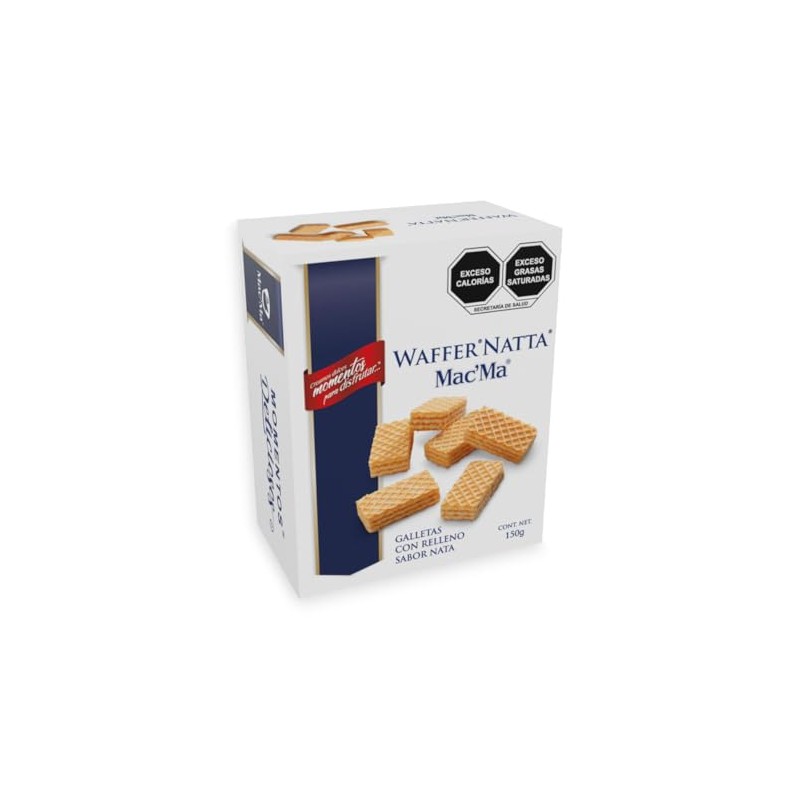 Mac´Ma Galletas Waffer Natta 150 g