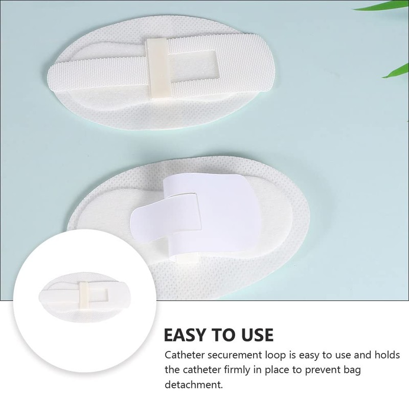 Catheter Stabilization Device 20pcs Catéter Pegatinas Pegatinas Catéter Urinario Pierna