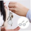 Gatuida Watch Keychain Fashion Nurse Students Pocket Watch Round Hanging