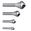 GIONAR 4pcs Countersink Drill Bit Set Deburring Chamfer Drill Bits,