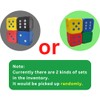 Macro Giant 6 Inch PU Foam Jumbo Big Playing Dice,