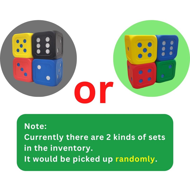 Macro Giant 6 Inch PU Foam Jumbo Big Playing Dice,