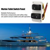 Marine Toilet Switch Panel, DC12 24V Marine Toilet Control Panel