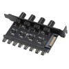 Sanpyl 4 Knob Cooling Fan Speed Controller, 8 Channels, PWM,
