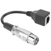 RJ45 to XLR Adapter Cable Female to Female Plug and