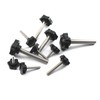 20Pcs M5x25mm Stainless Steel Thread Replacement Star Hand Knob Tightening