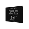 Reversible | Double Sided | Black and White 'Please use