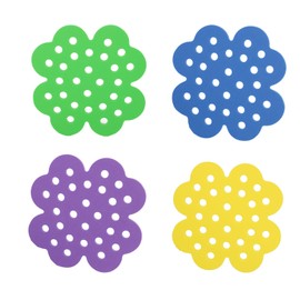 4pcs Foam Floating Bee Island Watering Waterer Station, 5.6in Bee Pontoon Water Feeder Butterfly Drinking Station for Garden Outdoor Pollinator Support & Garden Decor